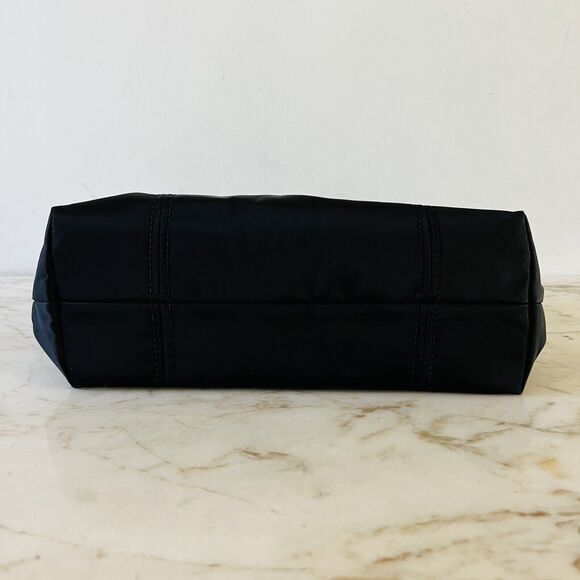 MICHAEL KORS Jane Black Nylon Leather Medium Shoulder Bag - Picture 4 of 12